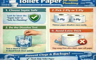 what is the best toilet paper for house plumbing