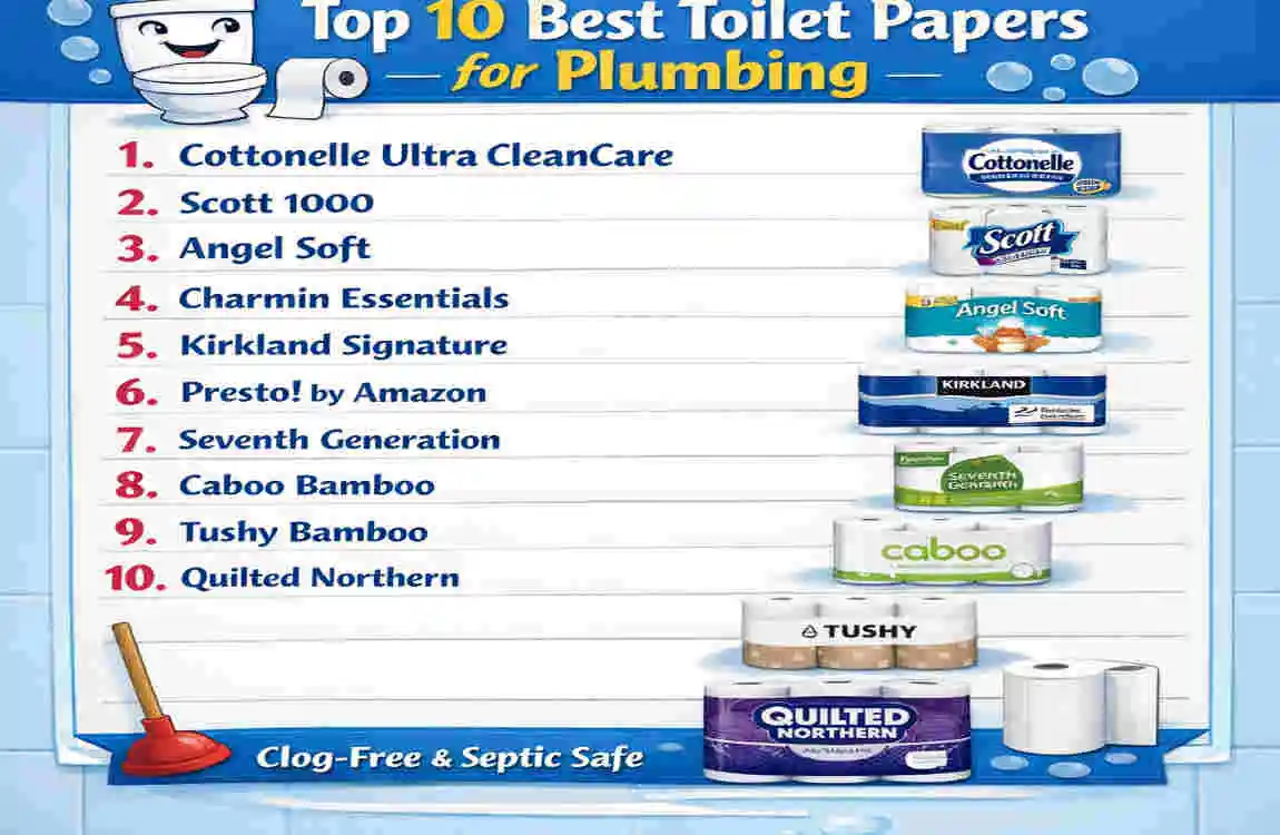 what is the best toilet paper for house plumbing