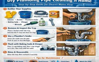 how to clean plumbing pipes at home