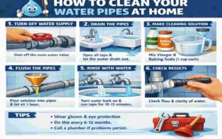 how to clean plumbing pipes at home