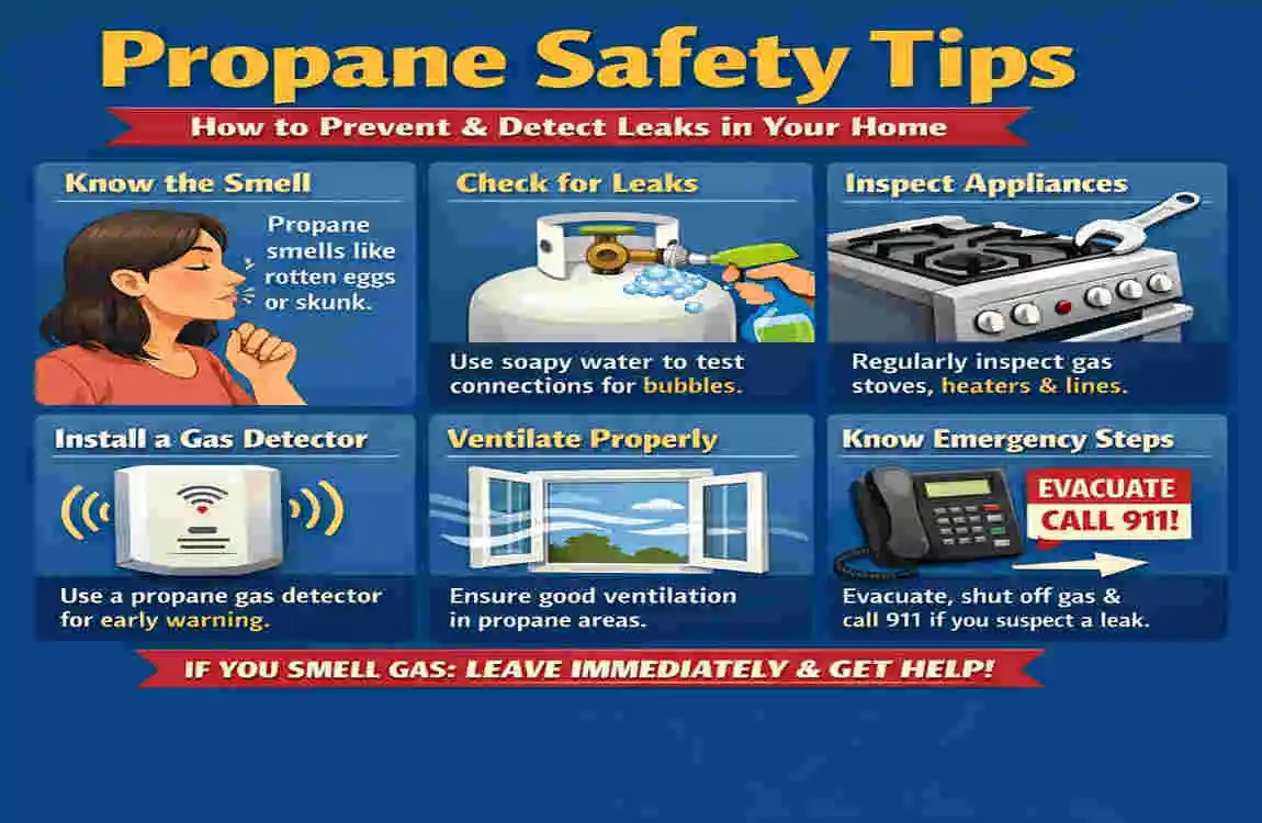 what does propane smell like in a house