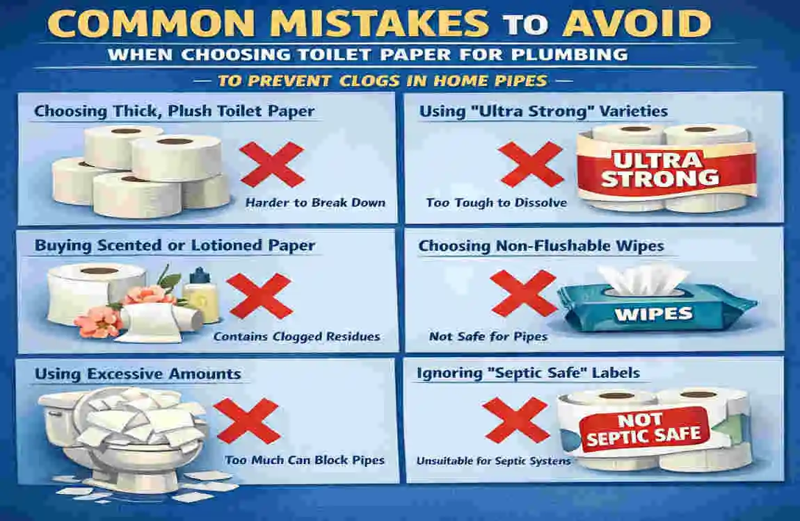 what is the best toilet paper for house plumbing