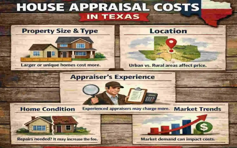 how much is a house appraisal in texas