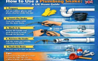 how does plumbing snake work