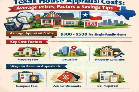 how much is a house appraisal in texas