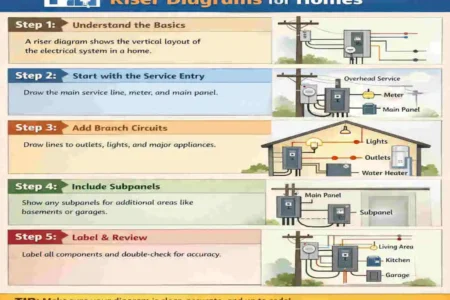 what is a riser diagram plumbing