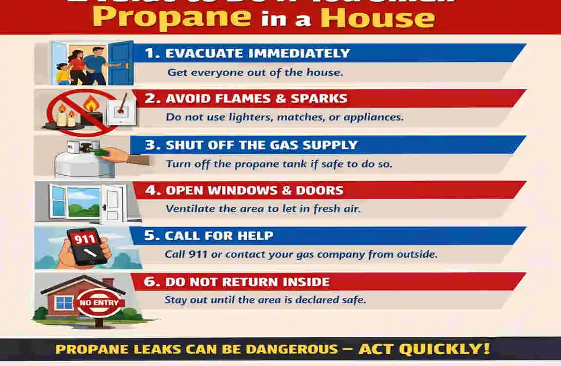 what does propane smell like in a house