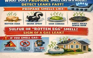what does propane smell like in a house