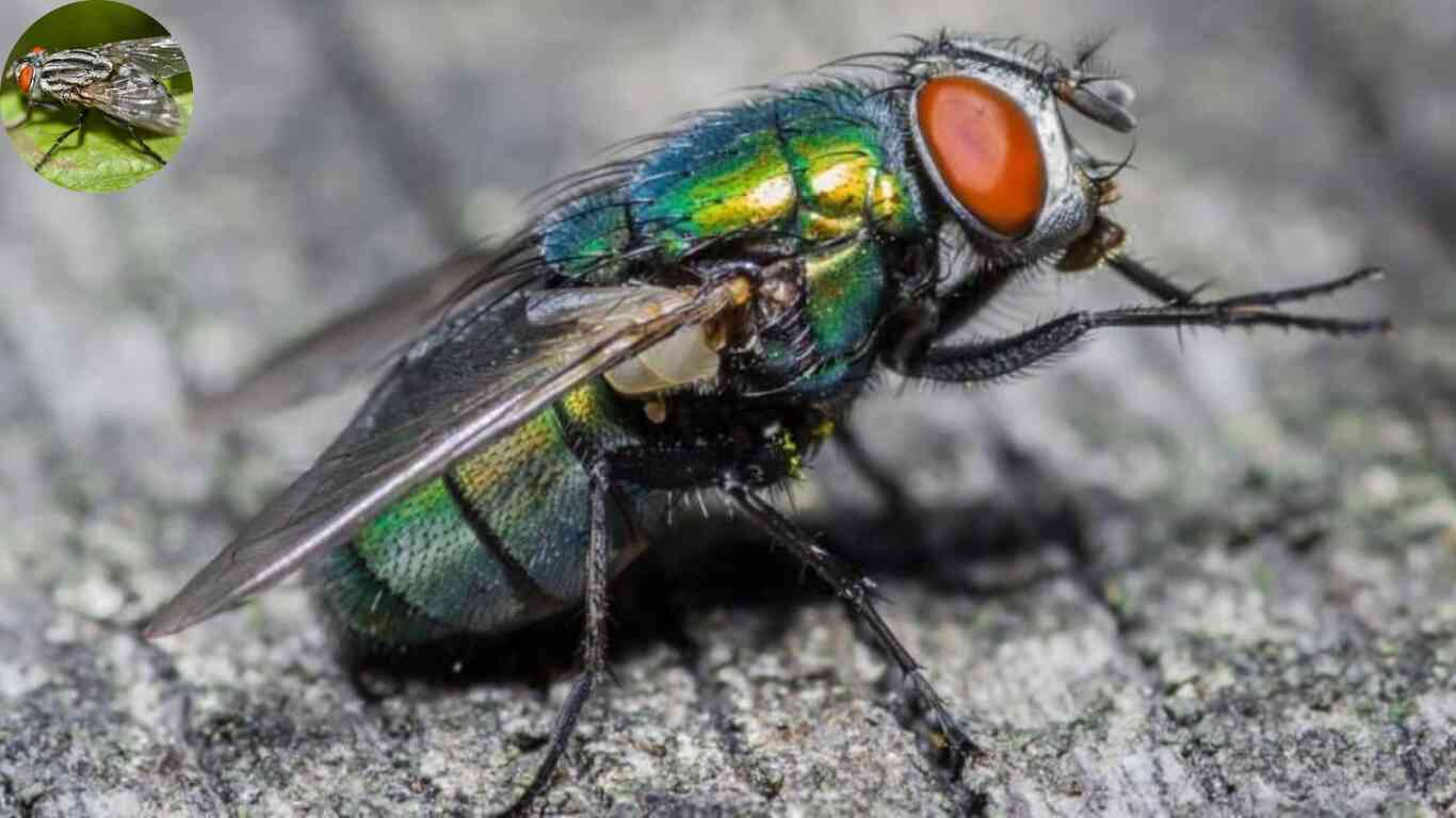 how big do house flies get
