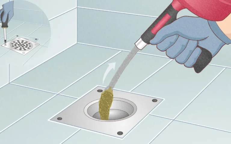 how does plumbing snake work