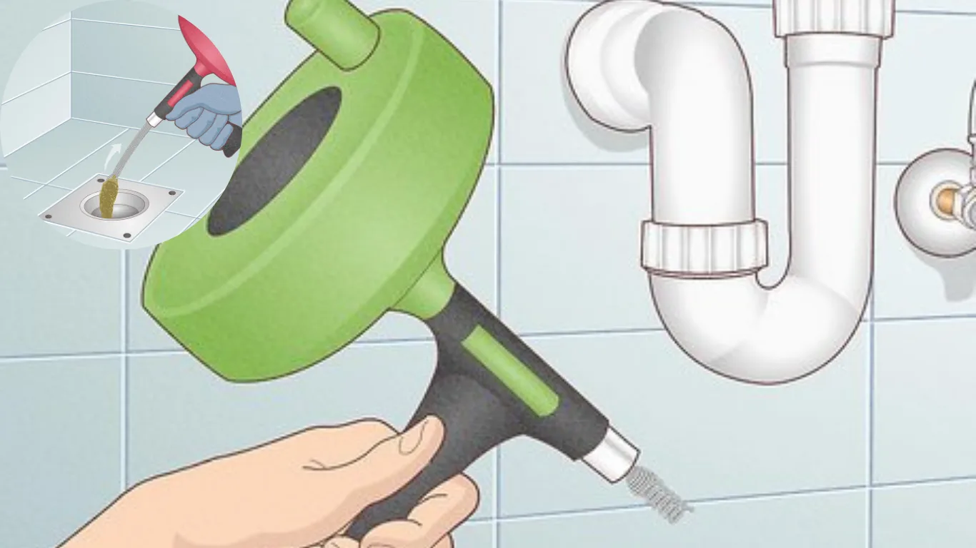 how does plumbing snake work