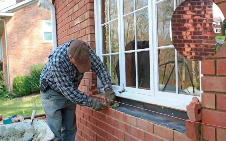 how to replace brick on front of house