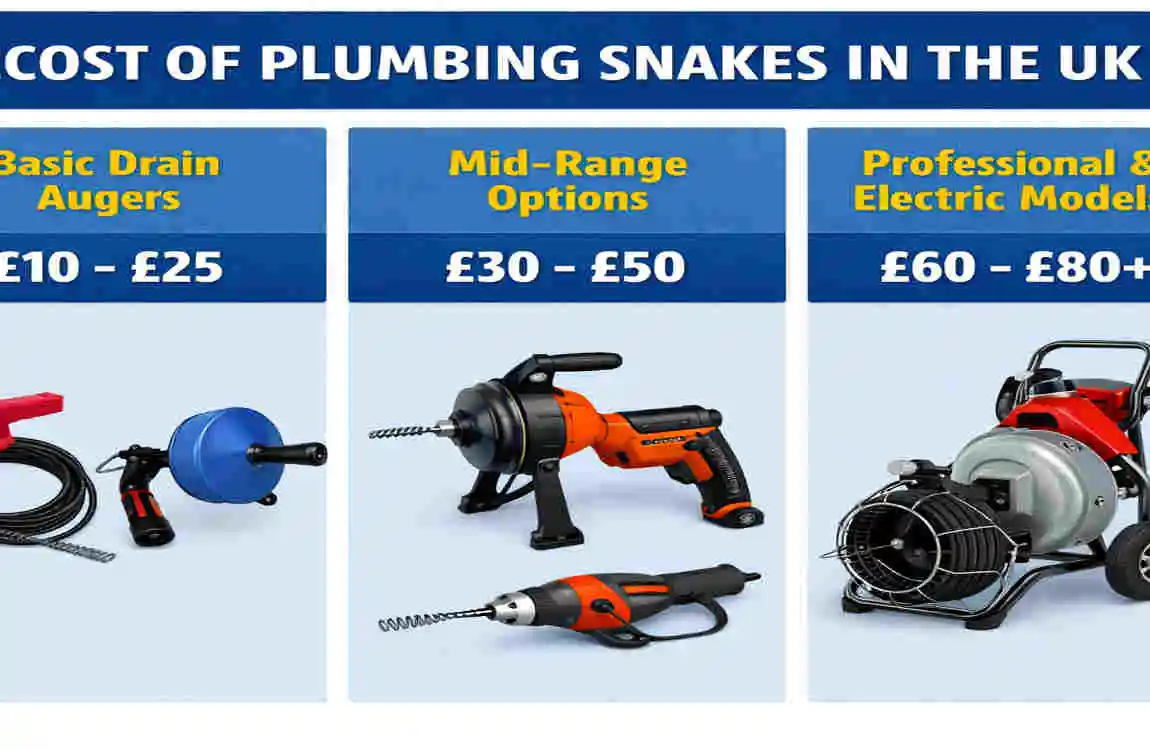 how does plumbing snake work