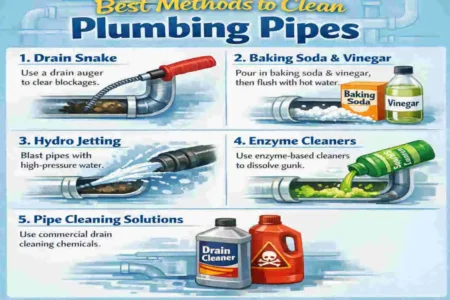 how to clean plumbing pipes at home