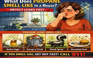 what does propane smell like in a house