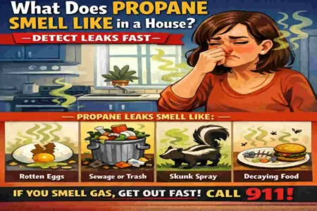 what does propane smell like in a house