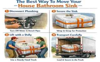 how to move bathroom sink plumbing