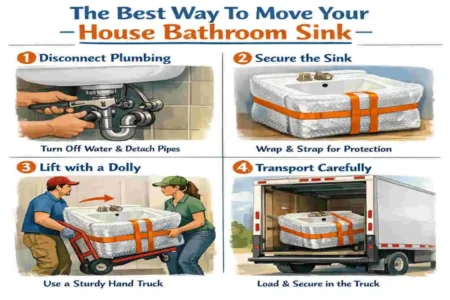 how to move bathroom sink plumbing