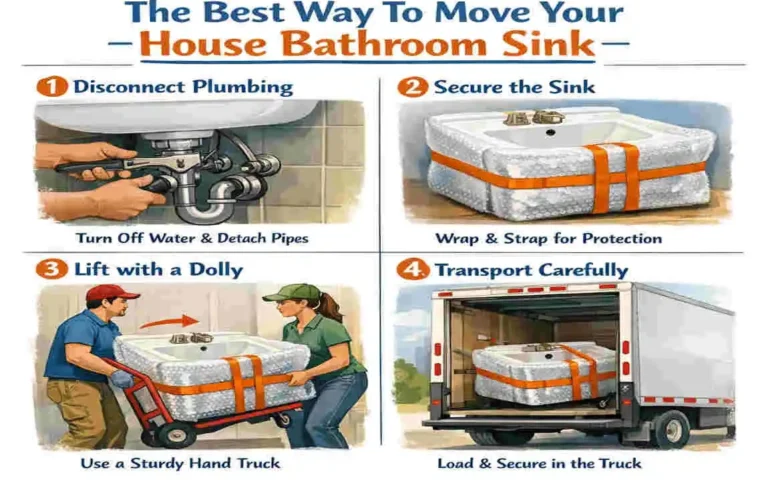 how to move bathroom sink plumbing