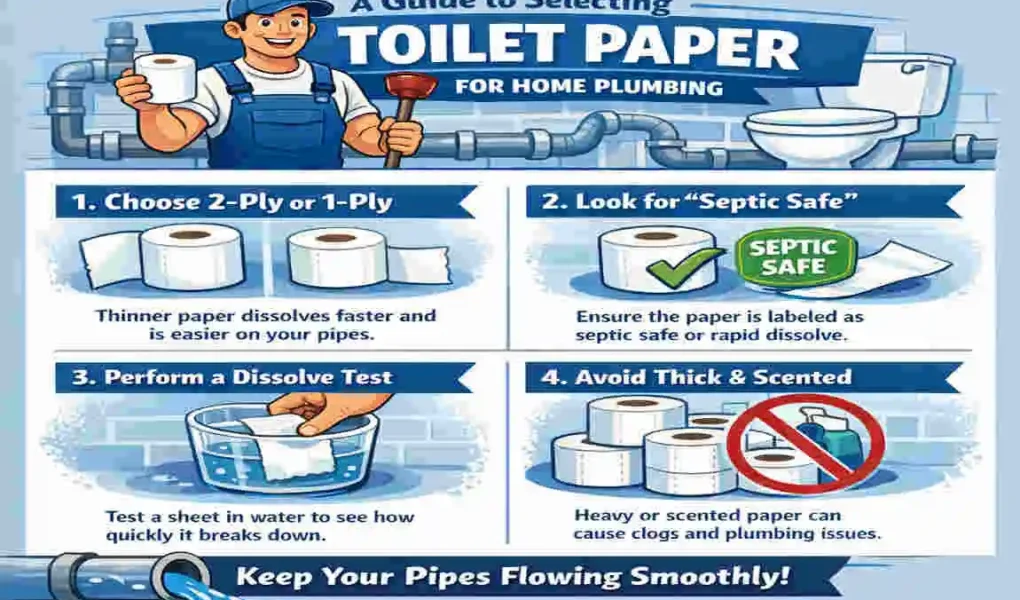 what is the best toilet paper for house plumbing