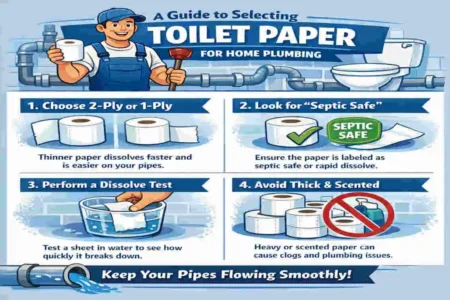 what is the best toilet paper for house plumbing