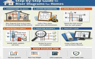 what is a riser diagram plumbing