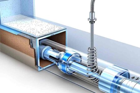 how does plumbing snake work