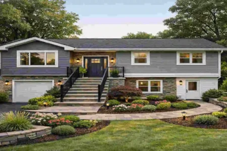 what's a bi level house