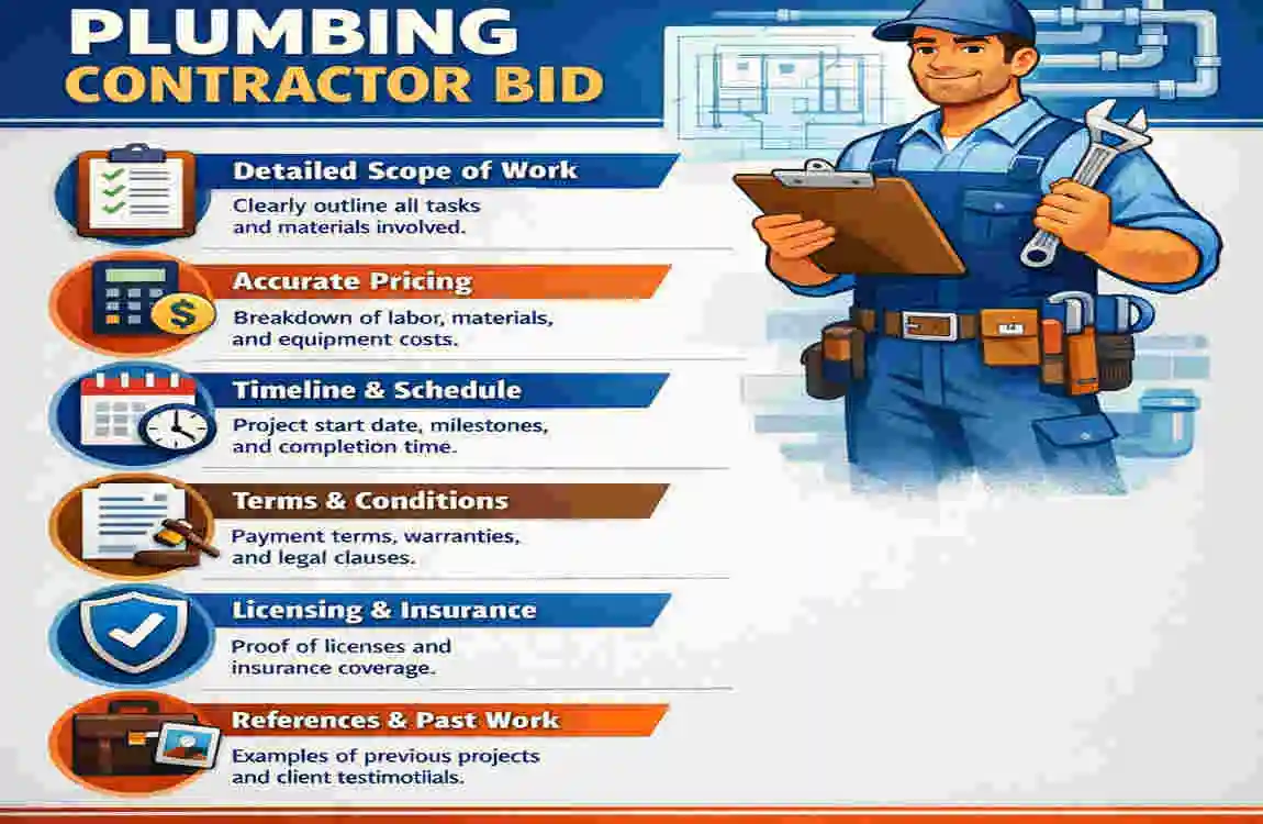 how to bid on home plumbing jobs