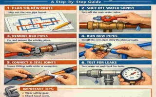how to reroute home plumbing