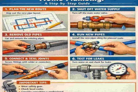 how to reroute home plumbing