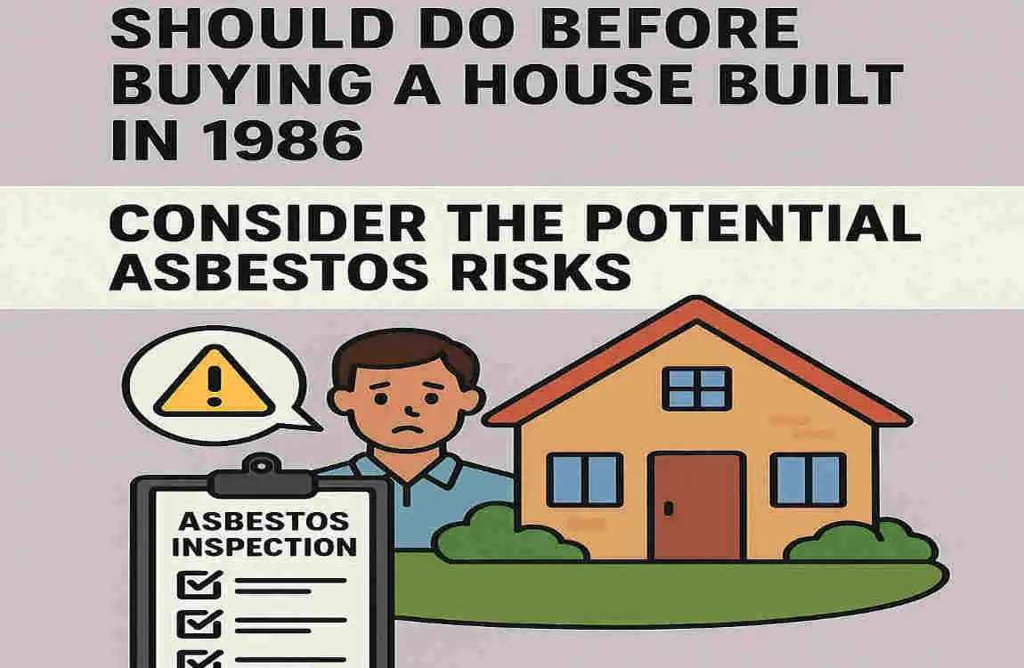 Would a House Built in 1986 Have Asbestos? What Homebuyers Need to Know About Asbestos Risks in 1980s Homes