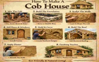 how to make a cob house
