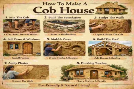 how to make a cob house