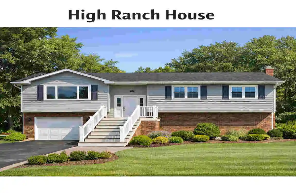 what is a high ranch house