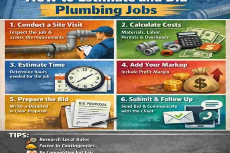 how to bid on home plumbing jobs