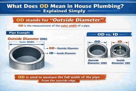 what does od stand for in house plumbing