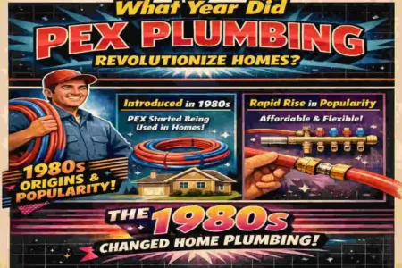 what year did pex home plumbing start