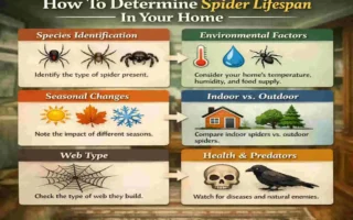 how long do spiders live in your house