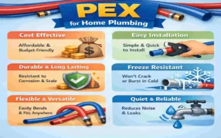 how to use pex home plumbing