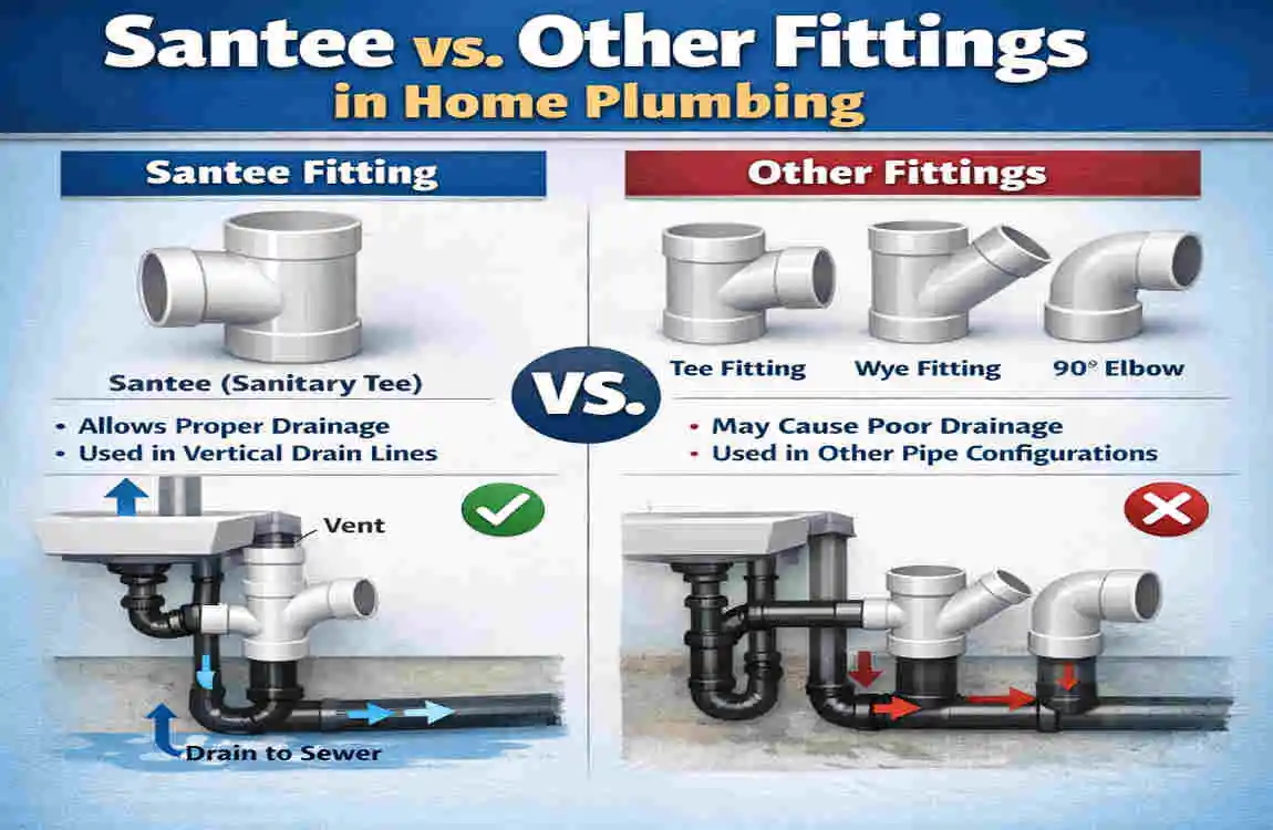 what is a santee in home plumbing