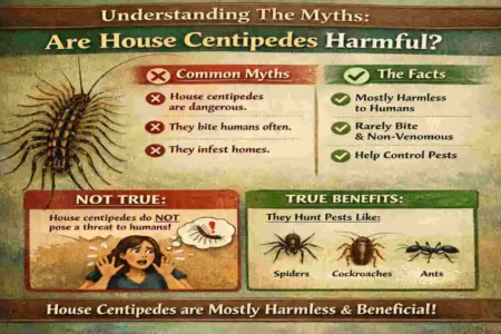 are house centipedes dangerous