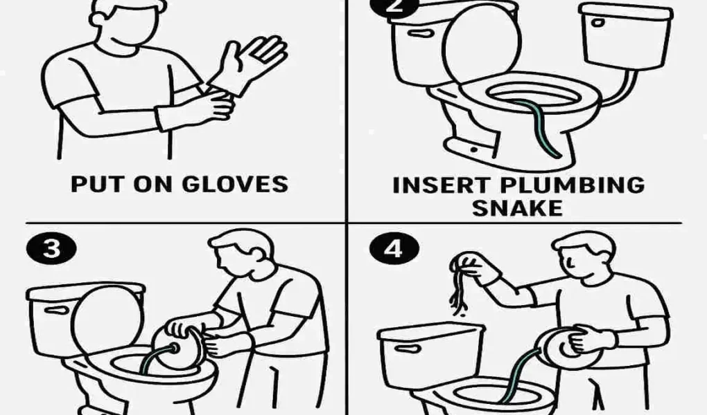 How to Use a House Plumbing Snake for Toilet Clogs: A Step-by-Step DIY Guide