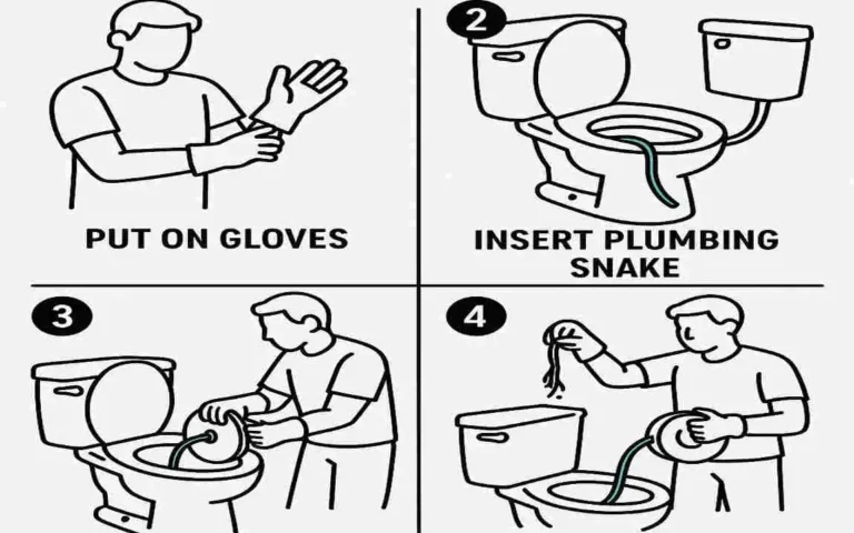 How to Use a House Plumbing Snake for Toilet Clogs: A Step-by-Step DIY Guide