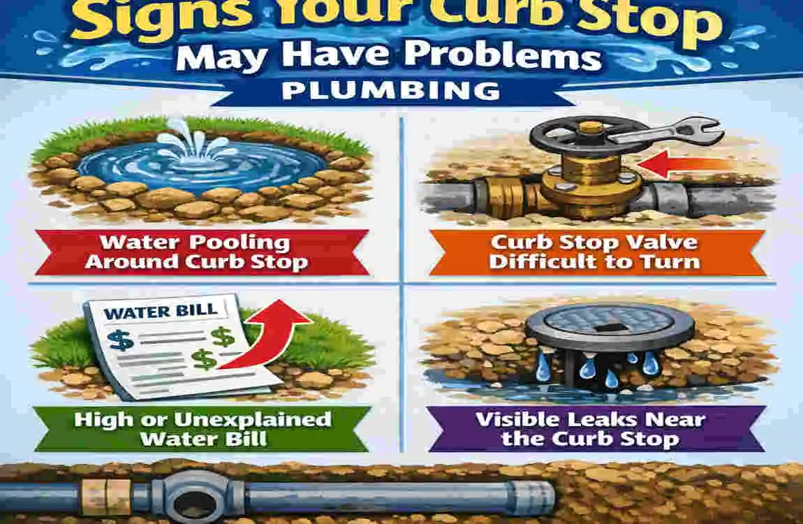 what is a curb stop in house plumbing