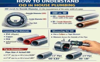 what does od stand for in house plumbing