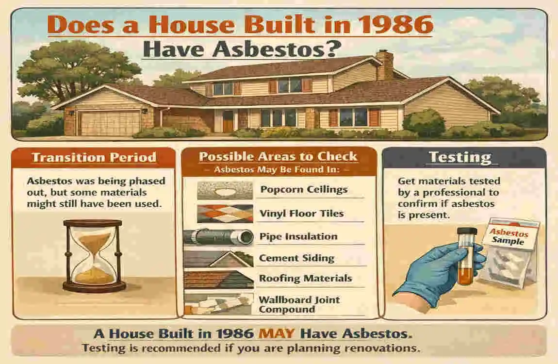 would a house built in 1986 have asbestos