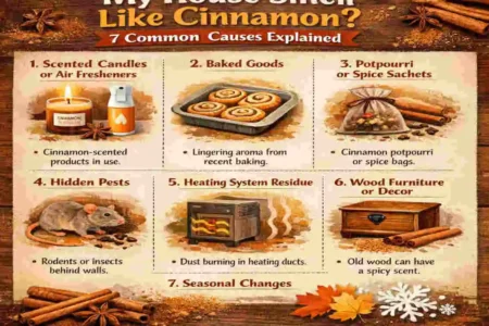 why does my house smell like cinnamon