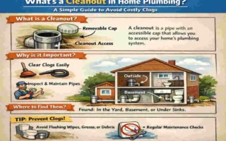what's a cleanout in home plumbing