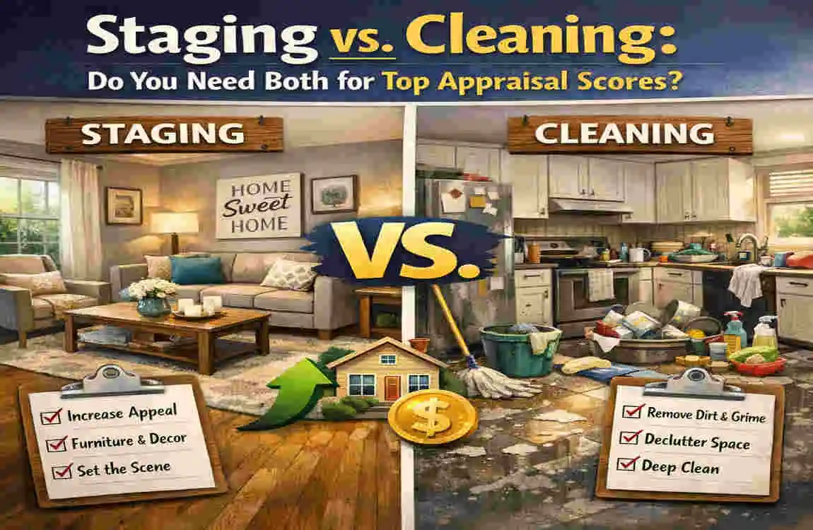does your house need to be clean for an appraisal